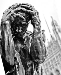 Rodin: Les Bourgeois de Calais detail