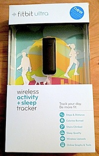 Fitbit Ultra packaging.